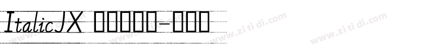 ItalicJX 意大利斜体字体转换